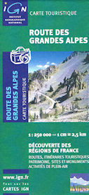 Great Alps Route Map