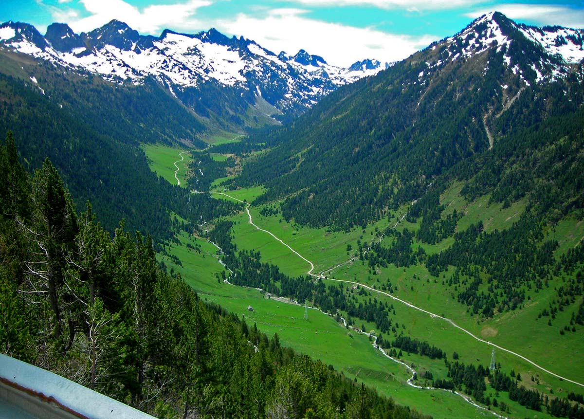 Valle d'Aran from the C-28